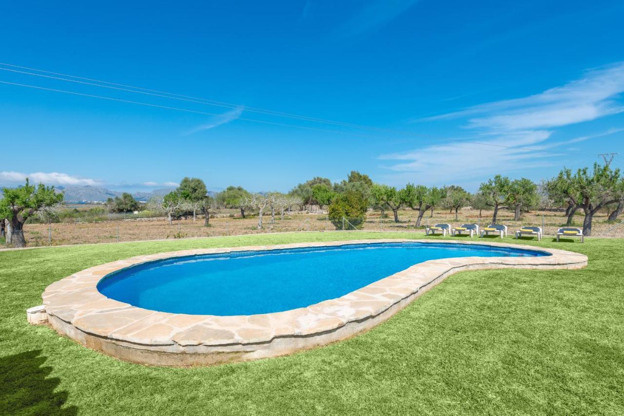 Villa Pou D,Ambroitx, Pool And Sea Views In Alcudia Exterior photo